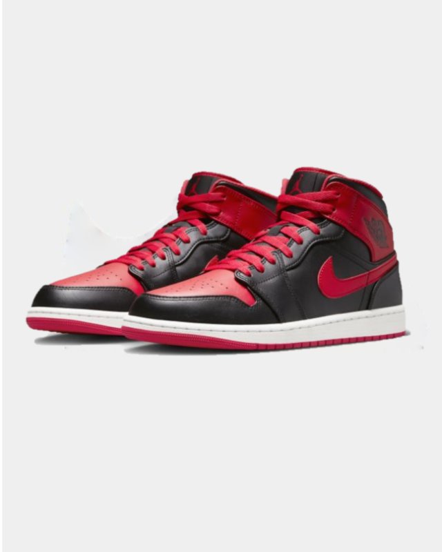 JORDAN 1 RED MID NIKE