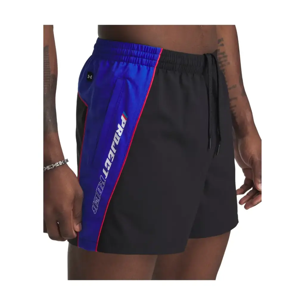 Pjt Rck Colorblock Wvn Short-BLK