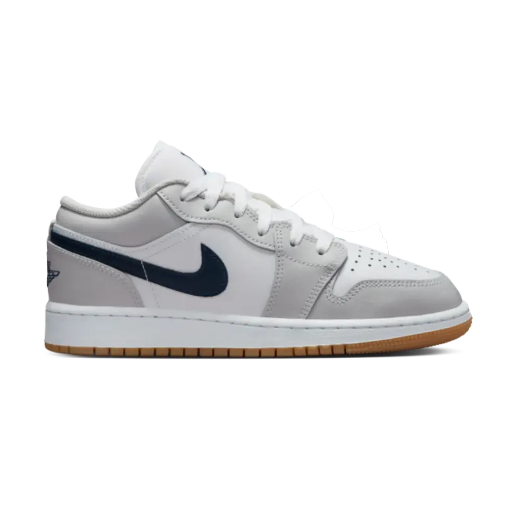 Jordan 1 Low Midnight Navy Neutral Grey 