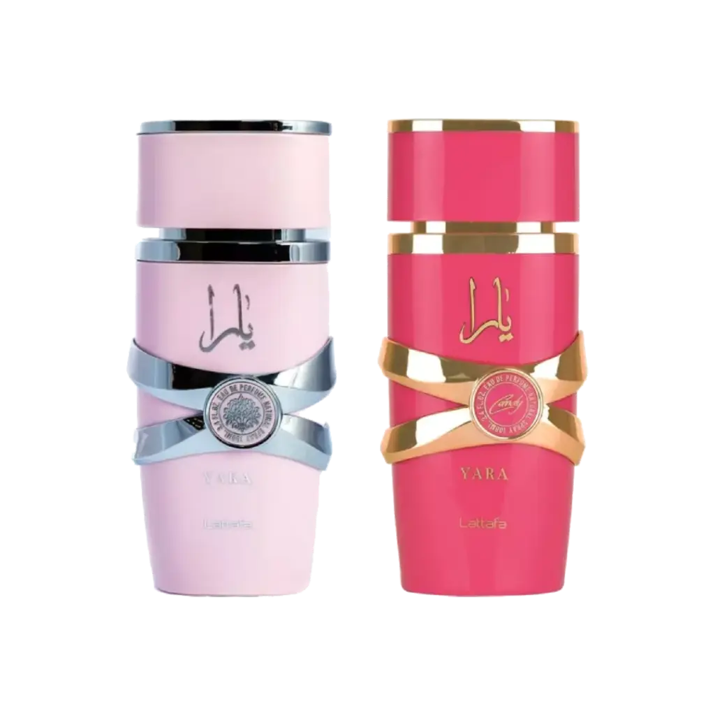 KIT PERFUME LATTAFA YARA+YARA CANDY EDP  FEMININO 2X100ML