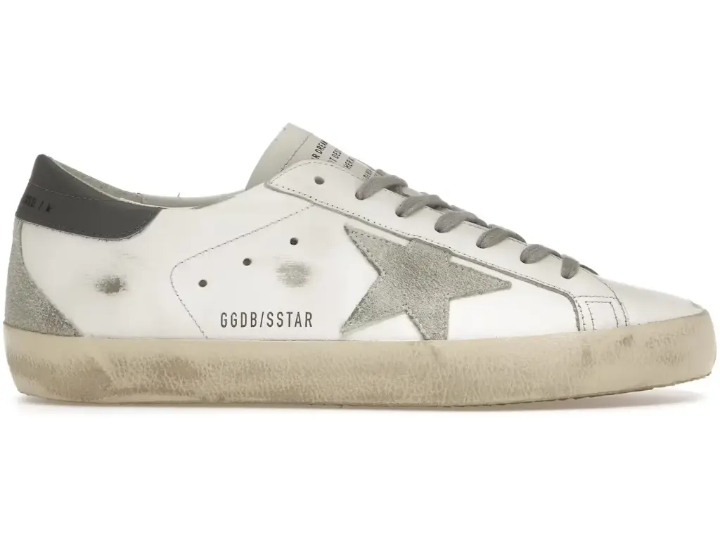 Golden Goose Super-Star Blanco Gris 