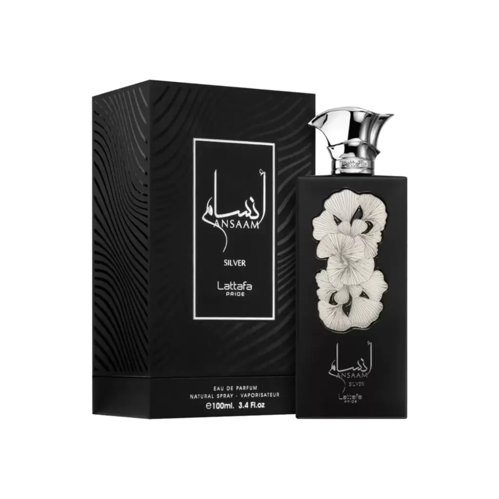 LATTAFA ANSAAM SILVER 100ML EAU DE PARFUM