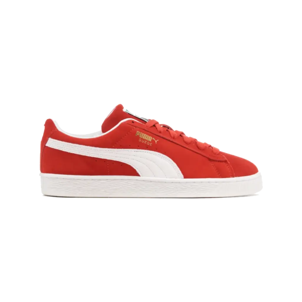 CALZADO PUMA SUEDE CLASIC ROJO