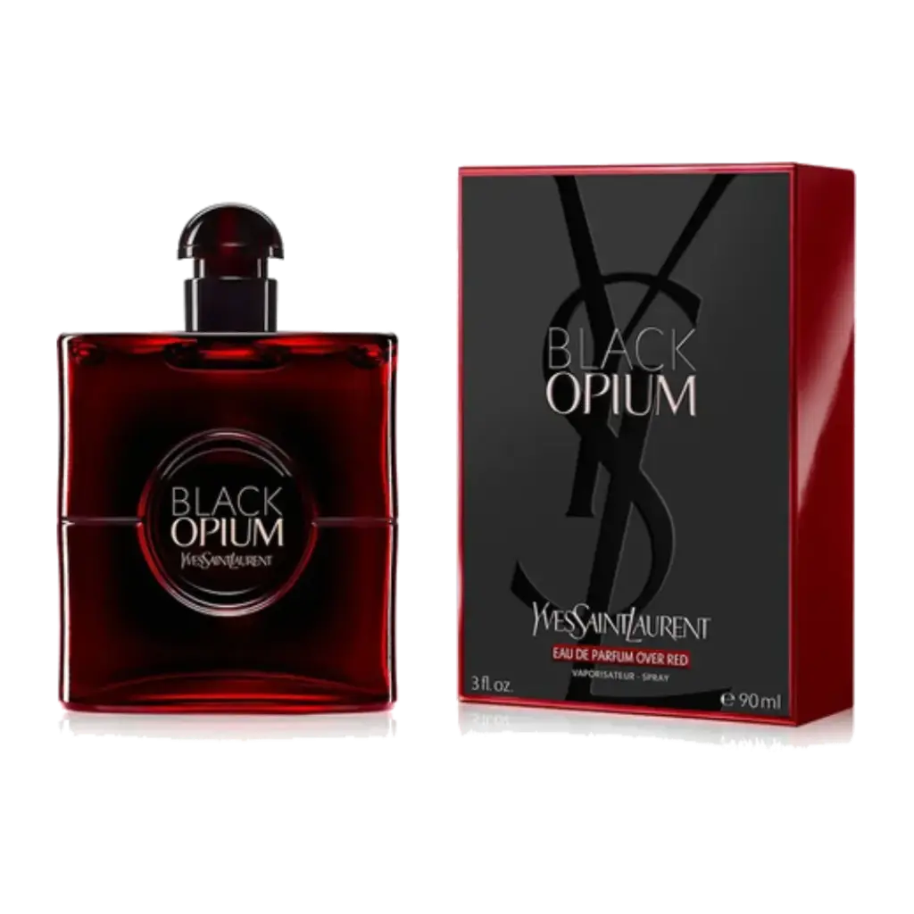 YVES SAINT LAURENT BLACK OPIUM OVER RED 90ML EDP