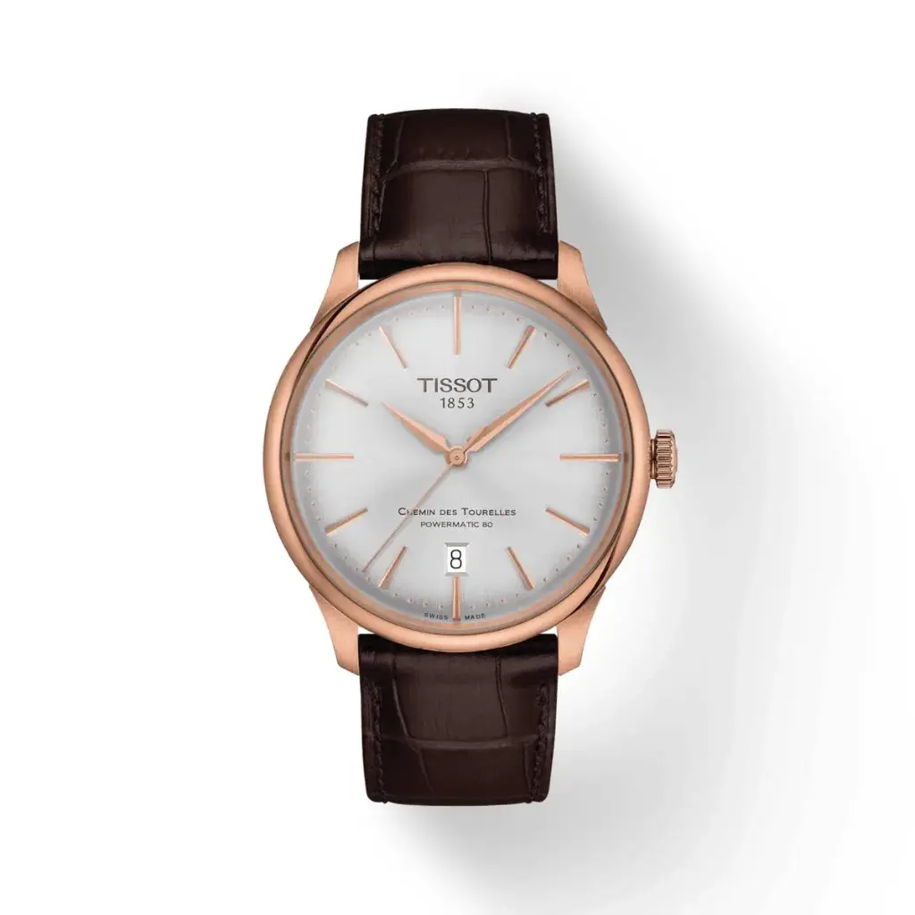 Reloj Tissot Chemin Des Tourelles Automatic Silver Dial Men's