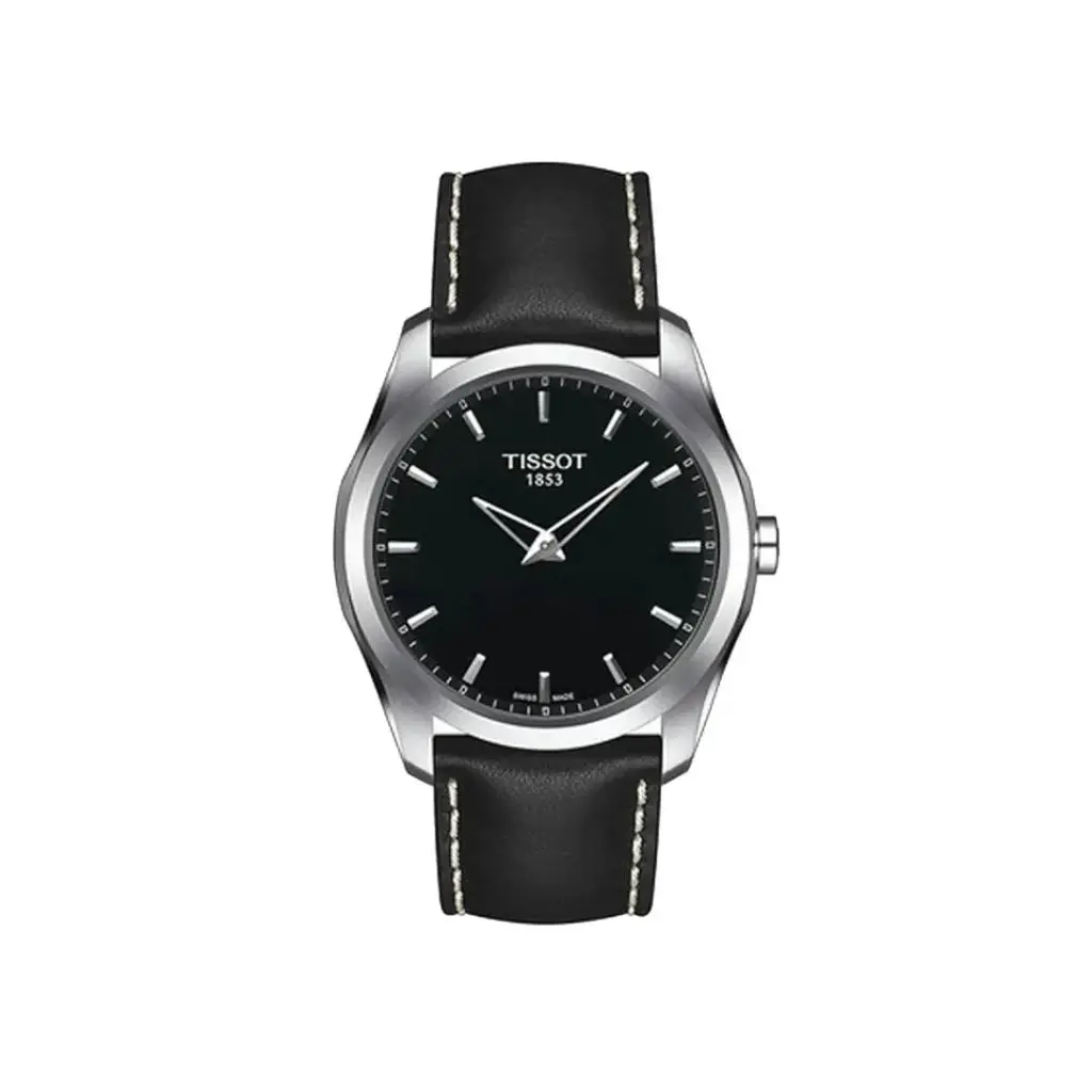 Reloj Tissot Couturier Quartz Black Dial Men's Watch