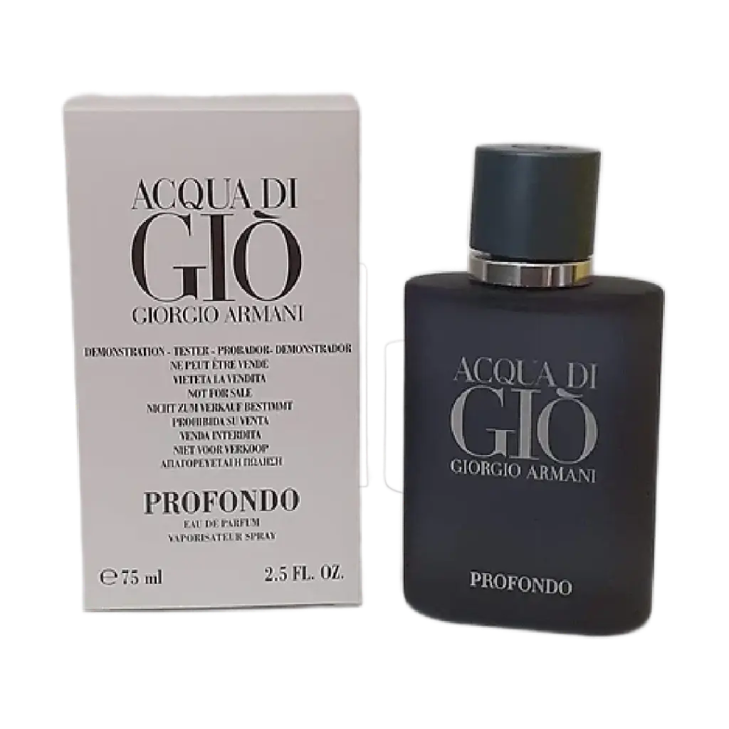 TESTER ARMANI ACQUA DI GIO PROFONDO PARFUM MASC 100ML 