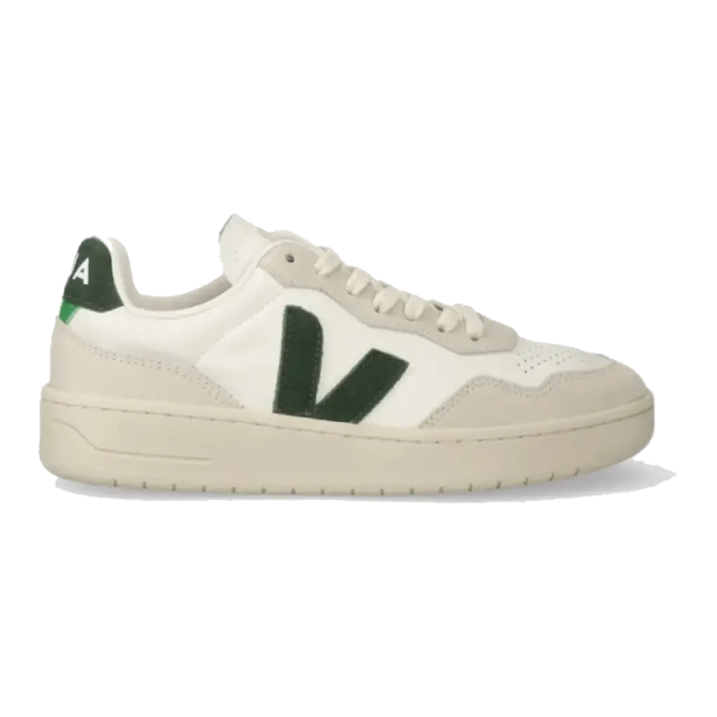 Veja V-90 Leather White Taupe