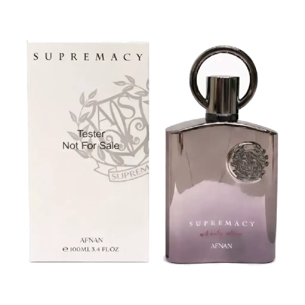 TESTER AFNAN SUPREMACY NOT ONLY INTENSE EDP 100ML