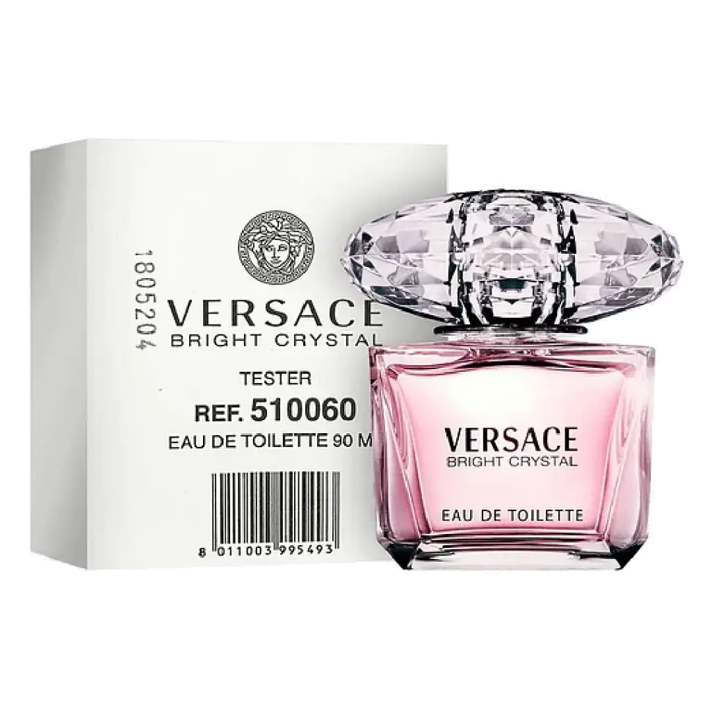 TESTER VERSACE BRIGHT CRYSTAL EDT 90ML 