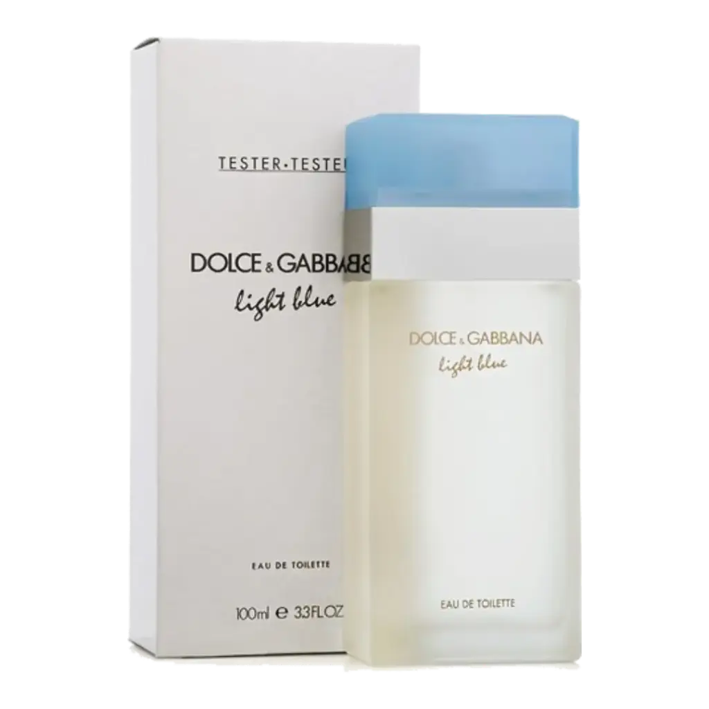 TESTER DOLCE GABBANA LIGHT BLUE FEM EDT 100ML