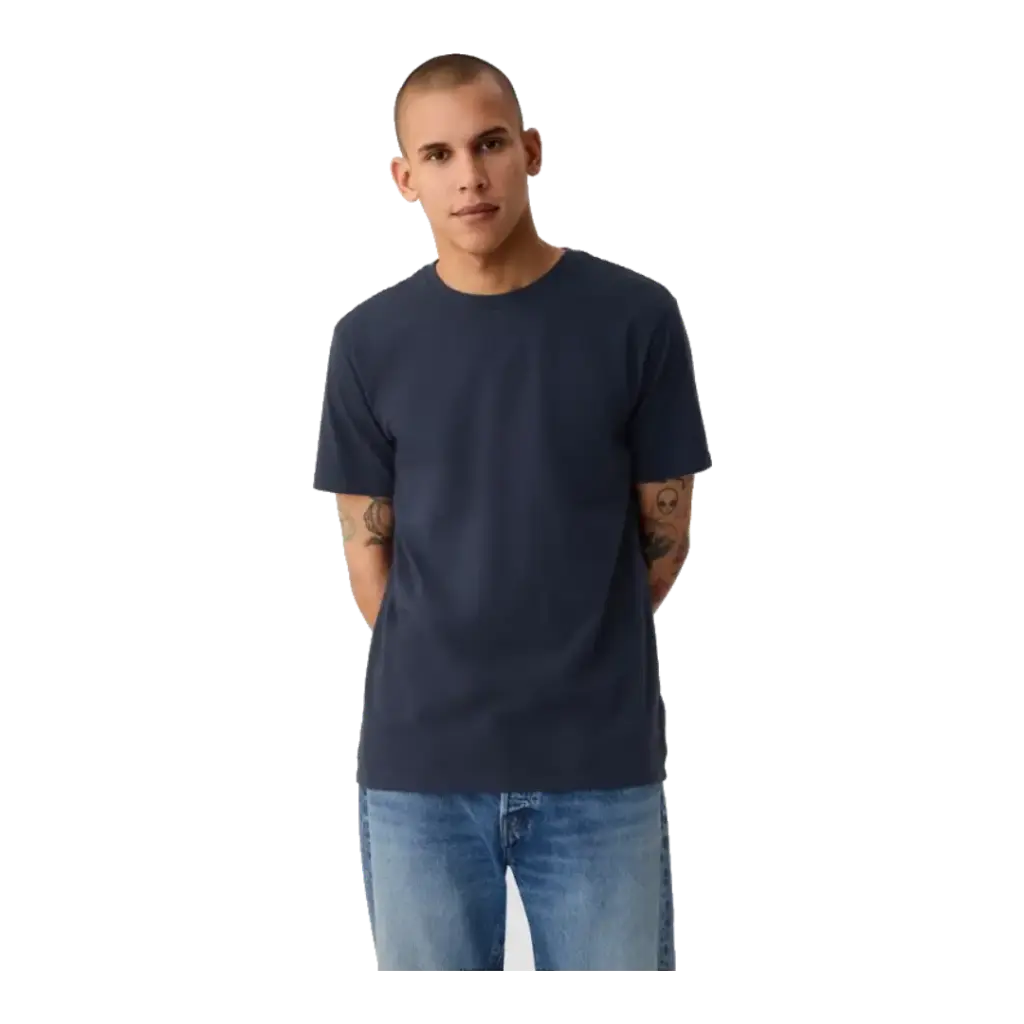 Camisa V-LS SLIM STRETCH POPLIN BASIC - TAPESTRY NAVY