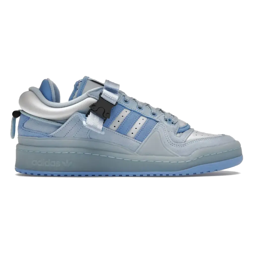 Adidas Forum Buckle Low Bad Bunny en gris azulado