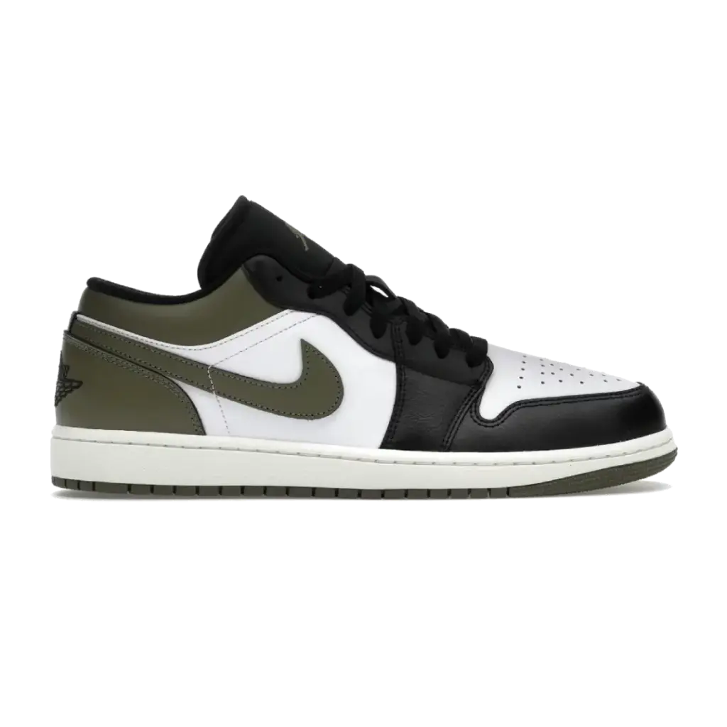 Jordan 1 Low Black Toe Medium Olive