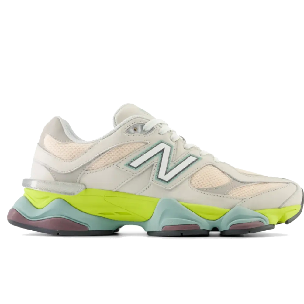 New Balance 9060 Moonbeam Vintage Rose Lime