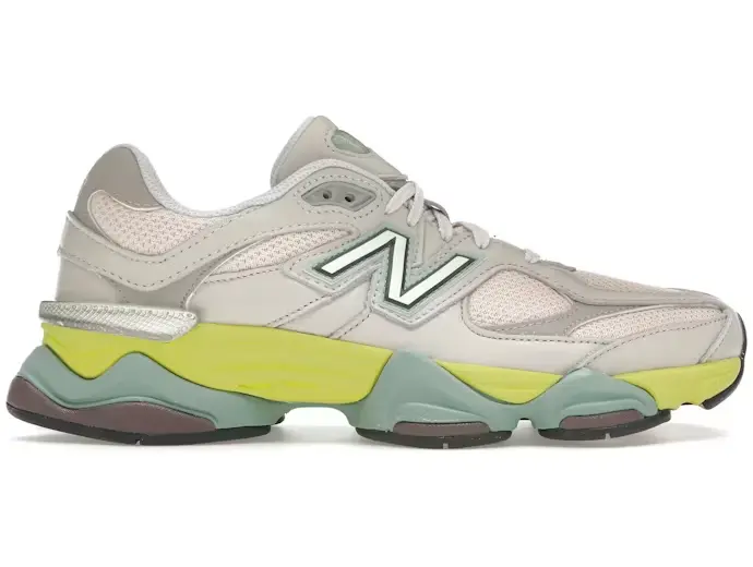 New Balance 9060 Moonbeam Vintage Rose Lime