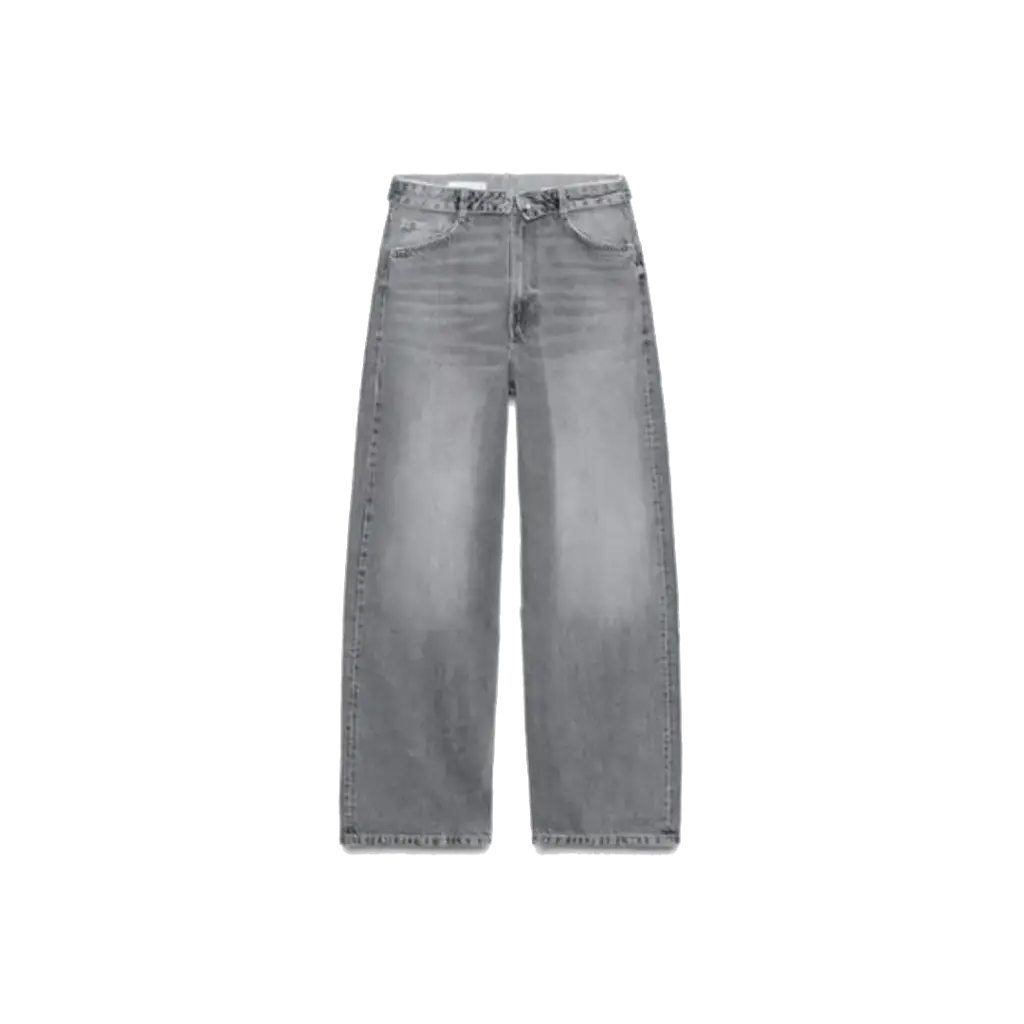 ZARA JEANS RECTO GRIS