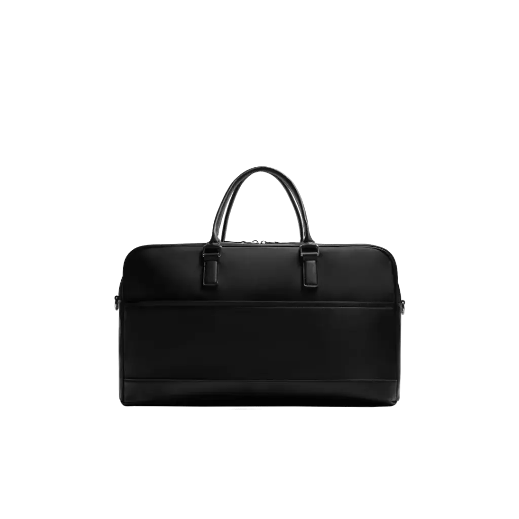 ZARA BOLSO TEXTIL NEGRO