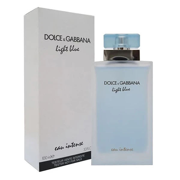 TESTER DOLCE GABBANA LIGHT BLUE FEM EDT 100ML INTENSE