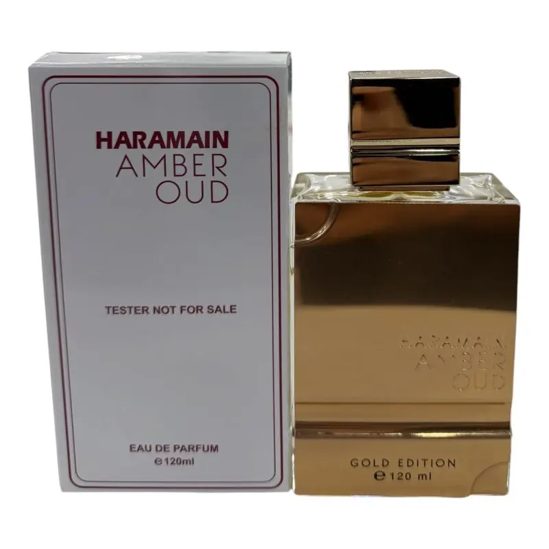 TESTER AL HARAMAIN AMBER OUD GOLD EDP 120ML 