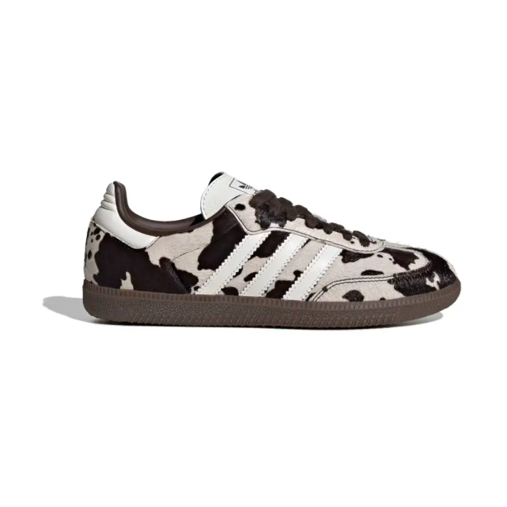 ADIDAS SAMBA OG W COW PRINT DARK BROWN