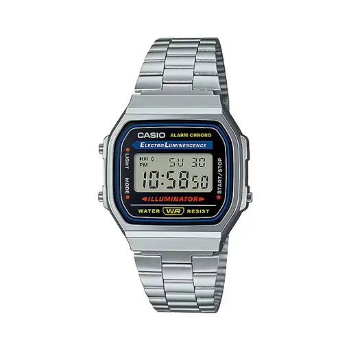 [A168WA-1WDF] Casio Vintage Plata  