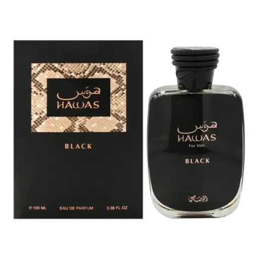 [Hawas Black EDP] Rasasi Hawas Black EDP 100mL