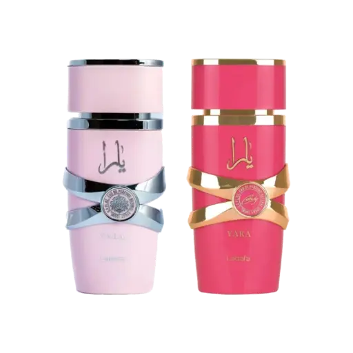 [LATTAFA YARA+YARA CANDY] KIT PERFUME LATTAFA YARA+YARA CANDY EDP  FEMININO 2X100ML