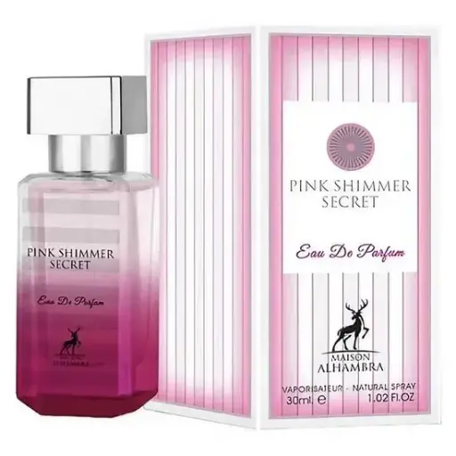 [Pink Shimmer Secret MIniatura] Maison Alhambra Pink Shimmer Secret EDP 30ML