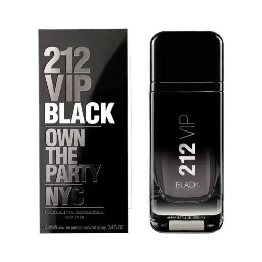 [212 VIP BLACK EDP] CAROLINA HERRERA 212 VIP BLACK EDP 100ML  (copia)