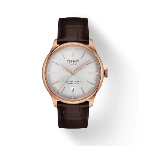 [T139.807.36.031.00] Reloj Chemin Des Tourelles Automatic Silver Dial Men's