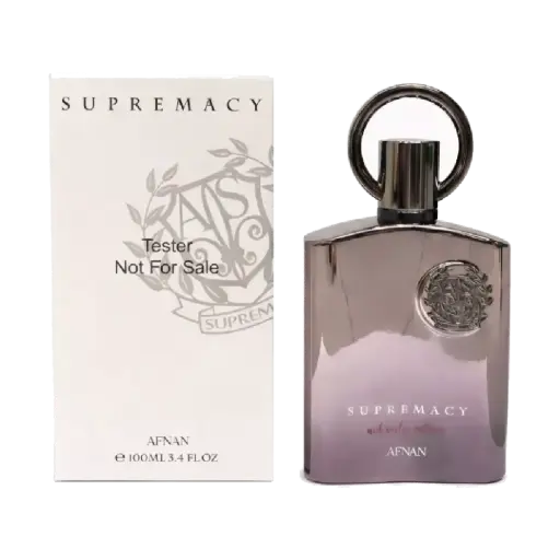 [TESTER AFNAN SUPREMACY NOT ONLY INTENSE EDP 100ML] TESTER AFNAN SUPREMACY NOT ONLY INTENSE EDP 100ML