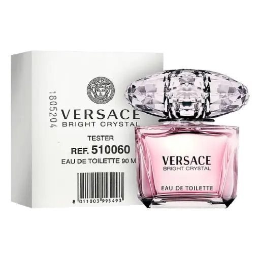 [TESTER VERSACE BRIGHT CRYSTAL EDT 90ML] TESTER VERSACE BRIGHT CRYSTAL EDT 90ML 