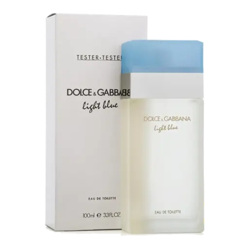 [TESTER DOLCE GABBANA LIGHT BLUE FEM EDT 100ML] TESTER DOLCE GABBANA LIGHT BLUE FEM EDT 100ML