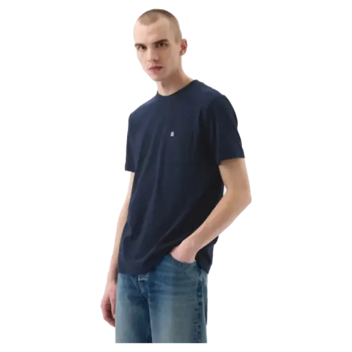[322213306] Remera INTL - F SS PKT T LOGO - TAPESTRY NAVY