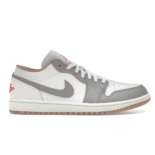 [553558-169] Jordan 1 Low Sail College Grey Rattan