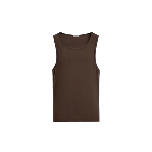 [5644/966/049] ZARA CAMISILLA BASICA MARRON 
