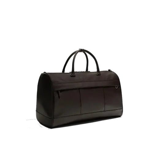 [3100/720/700] ZARA BOLSO ECOLOGICO CUERO MARRON