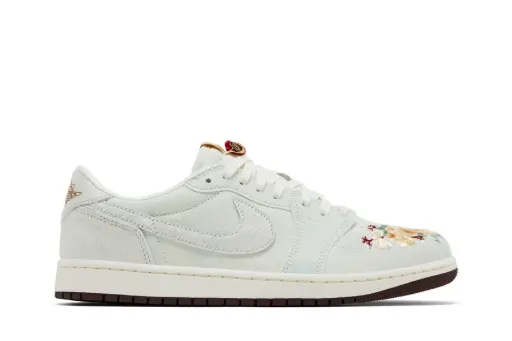 [IQ1108 011] Jordan 1 Retro Low OG Football Grey Sail Light Chocolate